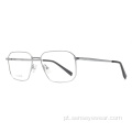 Designer de marca Titanium Optical Frame Glasses for Men